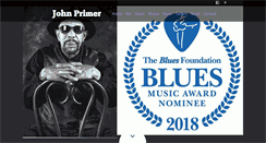 Desktop Screenshot of johnprimerblues.com