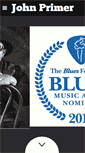 Mobile Screenshot of johnprimerblues.com
